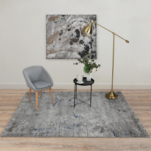 Ковры из Турции ALMIRA E1621 GREY/N.BLUE